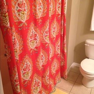Dena Home Kalani Shower Curtain & Finger Tip Towel